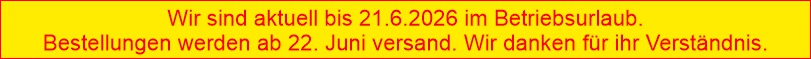 Urlaub Juni 2026